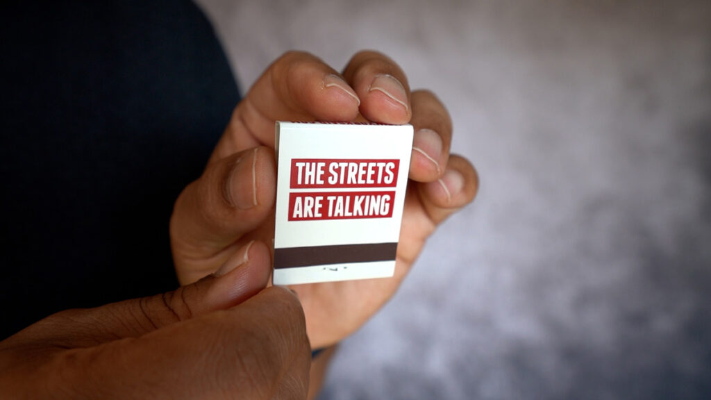 New York Said: Matchbook, Back